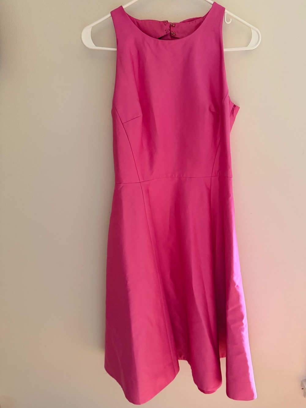 Kate Spade Pink Sleeveless A-Line Bow Back Dress View 2